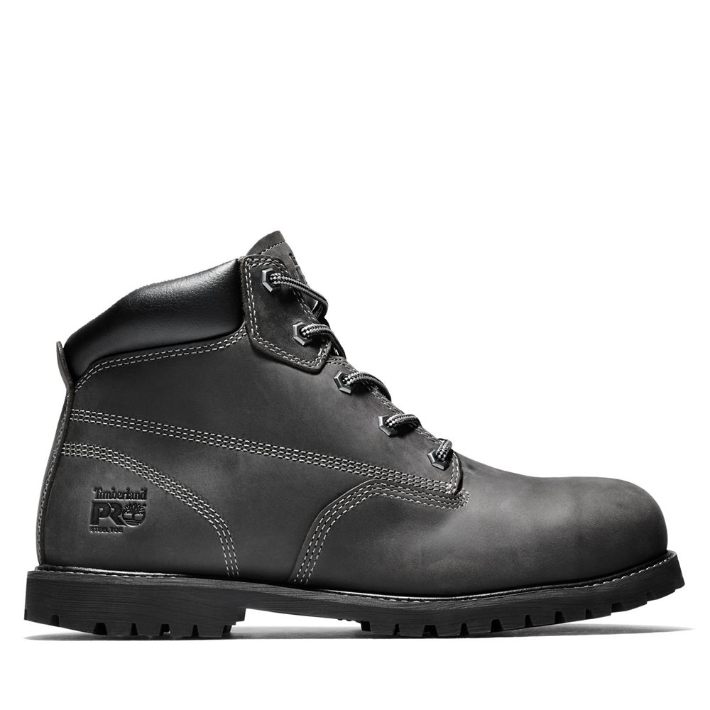 Botas de Trabajo Timberland Hombre Pro® Gritstone Steel Toe Negras - Chile IJA-569407